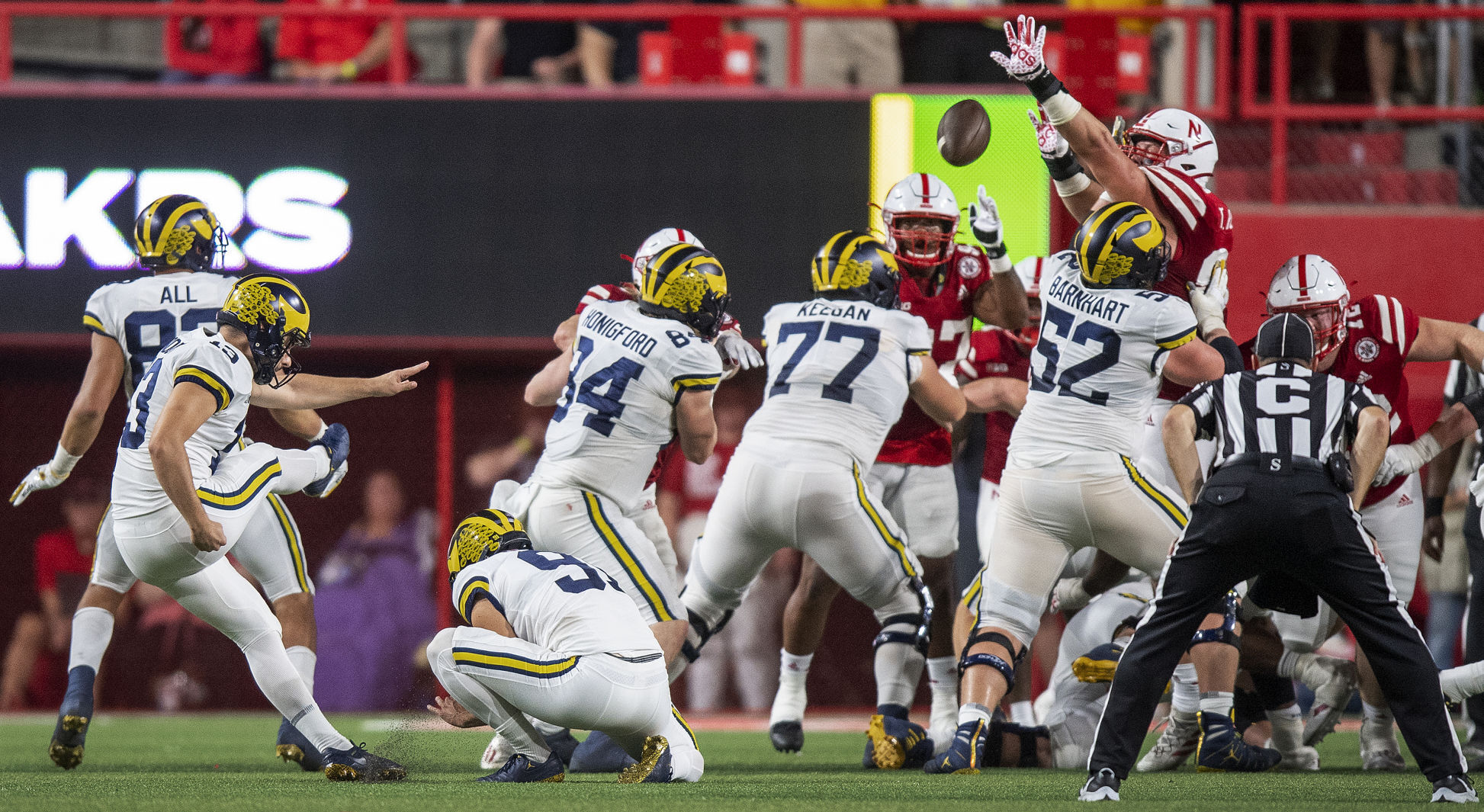 Michigan vs. Nebraska, 10.9